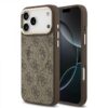 Dėklas Guess PU Leather 4G Gold Frame MagSafe Apple iPhone 17 Pro