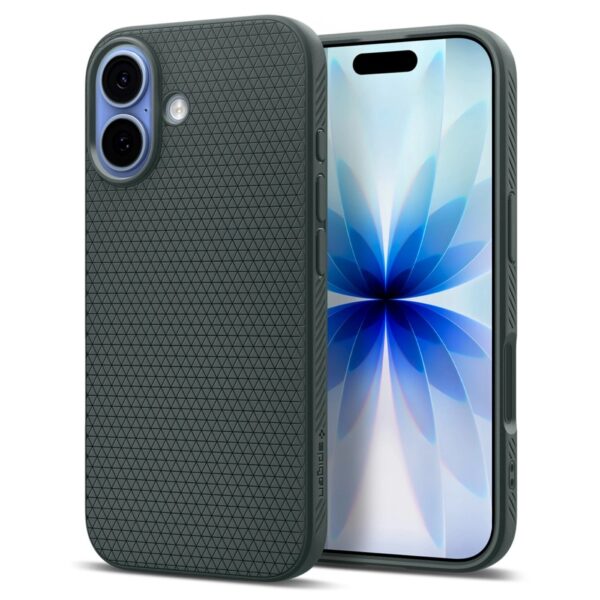 Dėklas Spigen - Liquid Air - iPhone 17 - Abyss Green