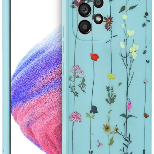Dėklas TECH-PROTECT MOOD GALAXY A53 5G GARDEN BLUE