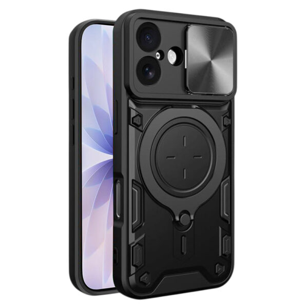 Dėklas Techsuit - CamGuard Pro - iPhone 17 - juodas