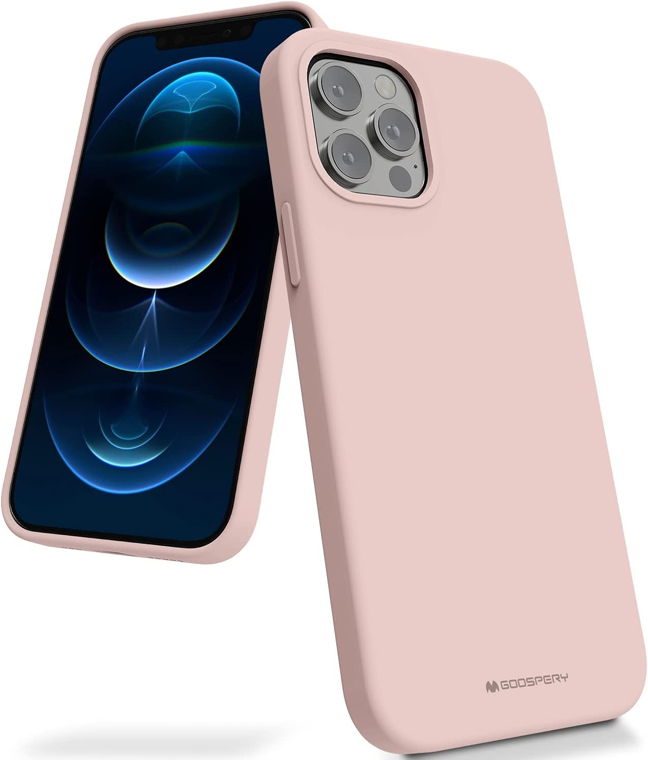 Dėklas Mercury Silicone Case Samsung A525 A52 4G/A526 A52 5G/A528 A52s 5G rožinio smėlio
