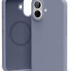Dėklas Mercury Pure Magsafe Silicon Case Apple iPhone 17 levandos pilka