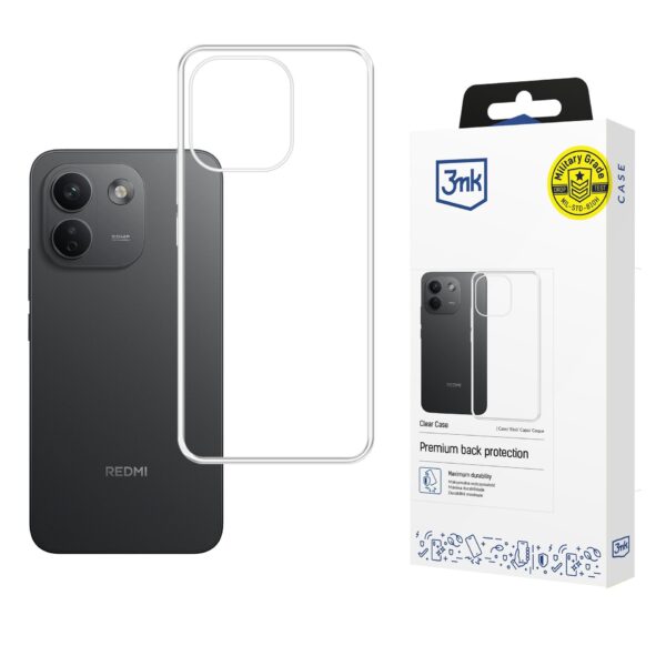 Dėklas 3mk Clear Case 1,2mm Xiaomi Redmi Note 17 Pro Max 5G